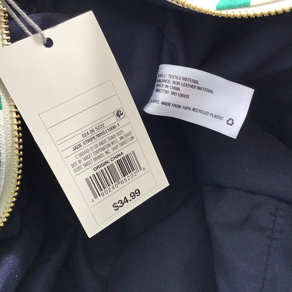 a new day Bags Canvas Striped Extra Large Weekender Bag Poshmark